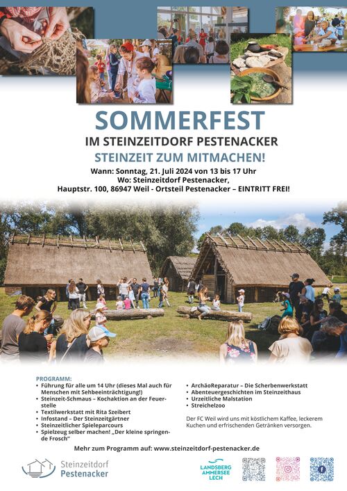 Großes Sommerfest am 21. Juli von 13 bis 17 Uhr!