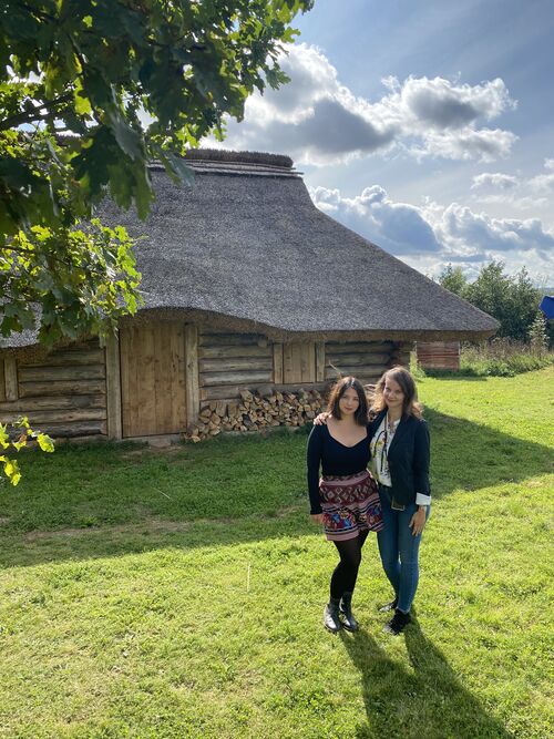 Besuch auf der Zeiteninsel in Argenstein bei Marburg, Hessen