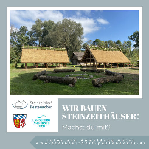 Werde Teil unseres Bauprojekts - Wir bauen Steinzeithäuser!